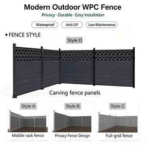 Panneaux de clôture <span class=keywords><strong>en</strong></span> composite <span class=keywords><strong>bois</strong></span>-plastique imperméables <span class=keywords><strong>en</strong></span> gros, planches <span class=keywords><strong>pour</strong></span> <span class=keywords><strong>jardin</strong></span>, matériau utilisé <span class=keywords><strong>en</strong></span> extérieur, clôture <span class=keywords><strong>en</strong></span> WPC <span class=keywords><strong>pour</strong></span> l'intimité - Product Image 4