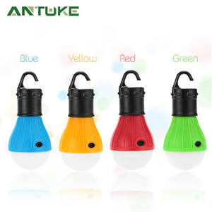 Lanterne de camping extérieure à LED, fonctionnant sur piles, étanche, portable, avec crochet pour utilisation en tente - Product Image 4