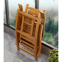 Chaises berçantes en bois populaires Chaise de loisirs de meubles de balcon