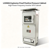 Armoire de commande VFD antidéflagrante 380V en acier au carbone IP54 pour la distribution d'énergie dans les usines chimiques