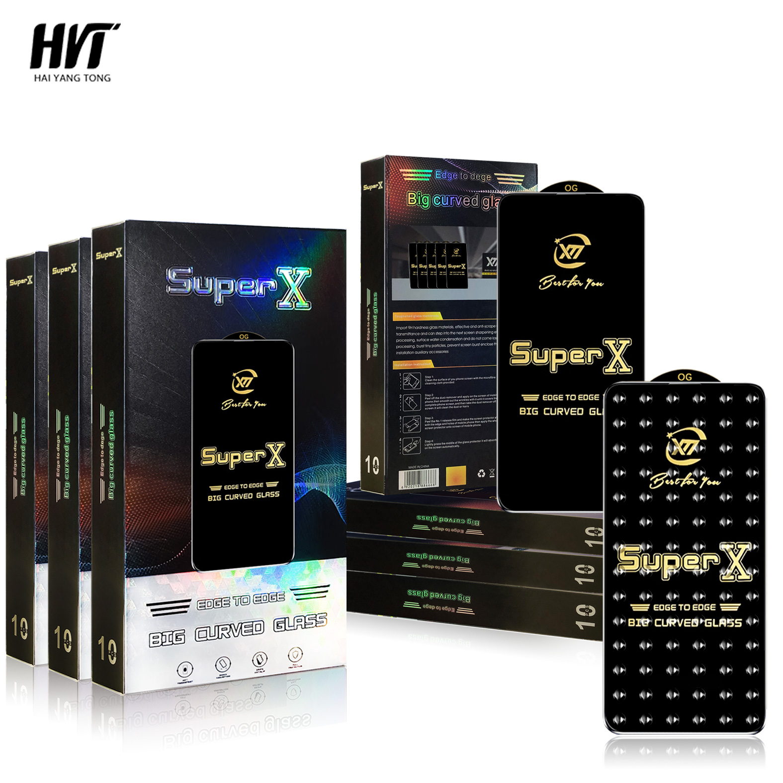 Anti-scratch Flexible Full Cover Mobile Phone Screen Protector Super Tempered Glass For Iphone 11 Pro Max