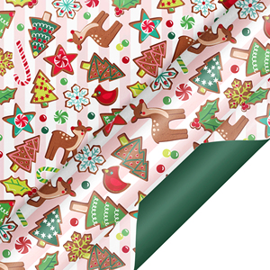 Double-sided Printed Coated <b>Paper</b> Christmas & Children's Day Gift Wrapping Decorative <b>Paper</b> Sheets & Gift Box Packing <b>Paper</b> - Product Image 4