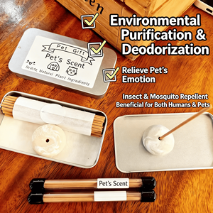 Varillas de Incienso de Madera <span class=keywords><strong>Natural</strong></span> para Mascotas, Seguras para Gatos y Perros, Eliminador de Olores de Otoño, Calma la Ansiedad, Repelente de Insectos, Ambientador para el Hogar - Product Image 4