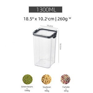 Plastic Airtight Food Storage <b>Containers</b> With Lids Energy Rice Food Storage <b>Container</b> Set Extra Large Food Kitchen Storage Conta - Product Image 5