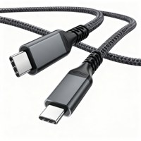 Cable USB4 de 80 Gbps y 240 W PD 3.1, Cable de Carga Rápida Tipo C a Tipo C, Compatible con Thunderbolt 4, Transferencia de Video 8K/60 Hz