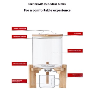 Cubo <span class=keywords><strong>de</strong></span> arroz <span class=keywords><strong>de</strong></span> <span class=keywords><strong>vidrio</strong></span> <span class=keywords><strong>de</strong></span> borosilicato para almacenamiento <span class=keywords><strong>de</strong></span> granos grandes Cilindro medidor <span class=keywords><strong>de</strong></span> diseño moderno Cubierta a prueba <span class=keywords><strong>de</strong></span> humedad para almacenamiento <span class=keywords><strong>de</strong></span> arroz - Product Image 2