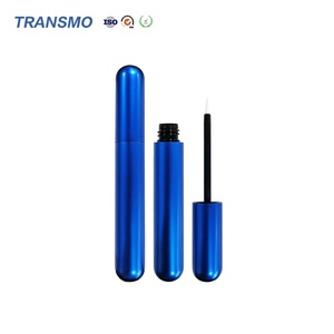 Tube de mascara bleu vide personnalisé pour la beauté des yeux, tube de luxe pour emballage cosmétique 7,5-9,0 ml - Product Image 1