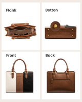 Sac à main vintage LOVEVOOK en cuir PU, petit sac fourre-tout pour femme, sac à bandoulière avec poignée supérieure, sac pour le travail, sac pour femme