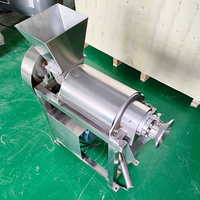 500 kg/h presse-agrumes à vis Machine électrique de haute qualité en acier inoxydable presse-agrumes en spirale