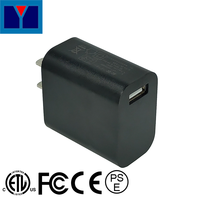 Adaptateur secteur USB AC DC 15W 20W USB-A/USB-C Type-C 5V 3A/4A, alimentation en matériau PC/ABS