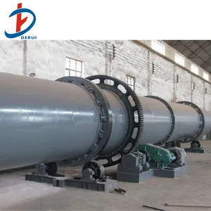 Gypsum Powder Drum Dryer Chemical Gypsum Cylinder Dryer Machine Plaster Calciner Plant