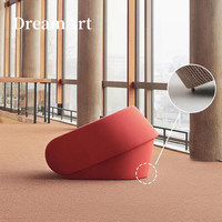 Fauteuil convertible double usage, design nordique, en velours effet nuage, pliable, extensible, multifonctionnel