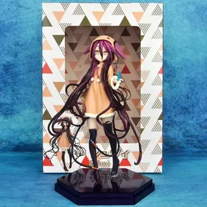 4 Styles Anime No Game No Life Shiro Figurine Sexy Anime Collection Petites Figurines <span class=keywords><strong>Manga</strong></span> PVC Figurines d'Action - Product Image 2