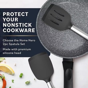 Multifunctional Kitchen Accessories Kitchenware Cooking Utensil Set <b>Silicone</b> Spatula for Home - Product Image 2