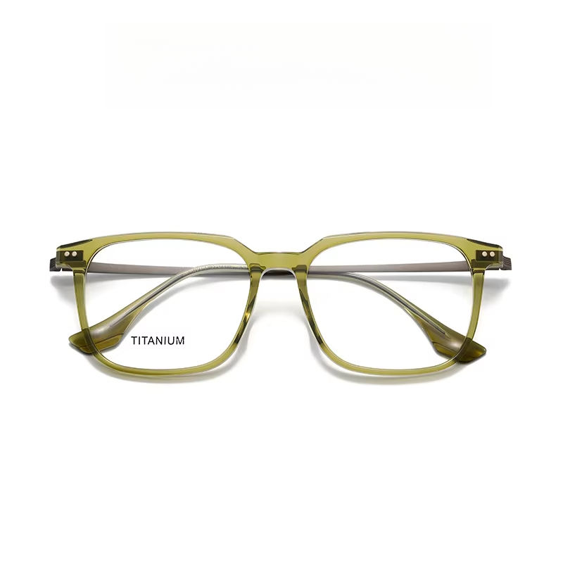 Transparent green frame