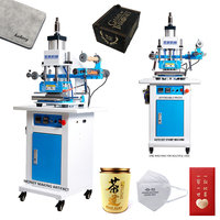Machine à embosser pneumatique professionnelle pour plaques de numéro de sécurité 15*23mm, machine à estamper à chaud