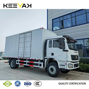 Nuevo Shacman Van Truck 10 Ton 4*2 diesel Euro 2 Van Cargo Truck Carbon Steel Shacman L3000 Cargo Truck Precio de fábrica - Product Image 3