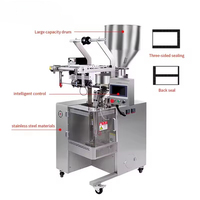 Machine de remplissage et de pesage automatique multifonctionnelle pour poudres, granulés, haricots, céréales et amandes, avec scellage sur 3 côtés et scellage dorsal