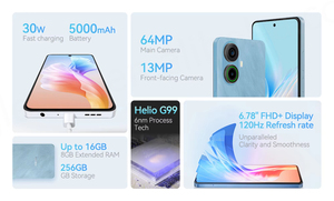 Meizu Note 21 Pro Versión Global Octa Core LTE Teléfono en Inglés NFC 5000mAh Cargador Rápido de 30W 120Hz - Product Image 6