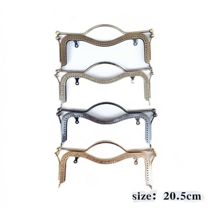 20/27cm fai da te accessori per borse fatte a mano in metallo goffrato manici per borsa - Product Image 2