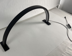 Lámpara de Mesa Portátil LED de <span class=keywords><strong>Media</strong></span> <span class=keywords><strong>Luna</strong></span> Charmshine HQ-80X de 80 cm y 32 Pulgadas, Ajustable, de Aleación de Aluminio, para Uñas Profesionales - Product Image 6