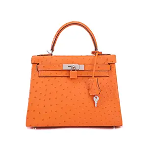 Leather women's fashion trend edge women's shoulder handbag leather bag manufacturers