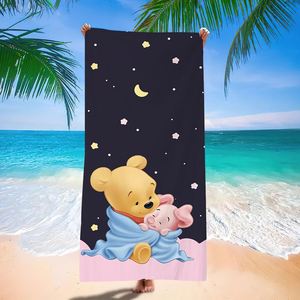 Hot Selling Wholesale High Quality Kids Cartoon Red Panda Pattern Superfine Fiber Digital Printed Quick Dry Beach & <b>Bath</b> Towel - Product Image 3