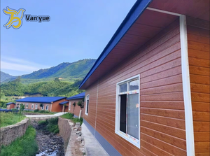 <span class=keywords><strong>Teja</strong></span> Sándwich de Acero Galvanizado de Diseño Moderno para Pared Exterior y Techo, Resistente al Fuego/Agua, Fácil Instalación para Hoteles y Móviles - Product Image 5