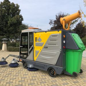 Balayeuse électrique de voirie avec largeur de nettoyage de 3000 mm, 7 brosses, bras flexible, <span class=keywords><strong>machine</strong></span> à balayer les trottoirs - Product Image 6