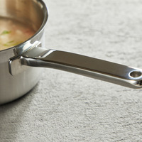 Pot à lait en acier inoxydable à trois couches pour usage domestique complément alimentaire pour bébé 16cm cuisinière à Induction gaz universel universel