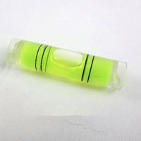 Flacon de niveau à bulle en plastique bleu à usage quotidien Flacon de niveau à bulle de remplacement en plastique