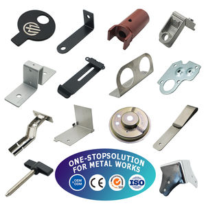 Pièces de fabrication de tôles en aluminium métalliques sur mesure, pliage de tôles, estampage - Product Image 1