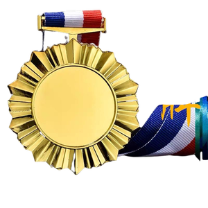 पूर्ण कस्टम राउंड स्पोर्ट्स प्रतियोगिता पदक स्वर्ण प्लेटेड मिश्र धातु डिजिटल प्रिंटिंग कास्ट और उत्कीर्ण डिजाइन टॉपवेल ब्रांड - Product Image 6