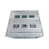 Étagères de rangement suspendues et empilables en aluminium sur mesure, grande taille, pour magazines, avec protection ESD et réglage par vis simple face