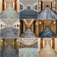 Moquette géométrique 3D durable Autovi pour hôtel, revêtement mural, tapis de sol pour chambre d'hôtel, couloir et salle de banquet