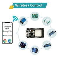 NOUVEAU Kit de Démarrage Complet ESP32 WIFI IoT pour Projets Éducatifs STEM, Bricolage et Circuits Électroniques Programmables pour Arduino