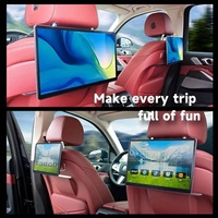 Monitor de Reposacabezas de 13.3 Pulgadas para Porsche OLIVER, Entretenimiento para Asientos Traseros de Automóvil, Pantalla Táctil de 1920X1200P, Multimedia Android
