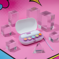 Coupe-ongles portable pour bébé, sûr, doux et silencieux, lime à ongles électrique pour bébé avec lumière LED pour les soins des ongles de bébé à la maison et la nuit