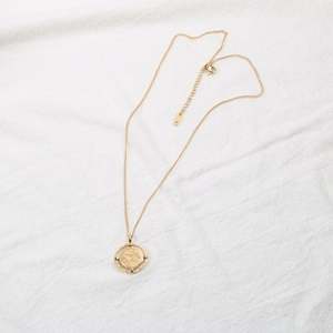 Unique and Retro Stylish and Delicate Jewelry 18K PVD Gold Plated Retro Apollo Creative Zodiac <strong>Coin</strong> Pendant <strong>Necklace</strong> - Product Image 5