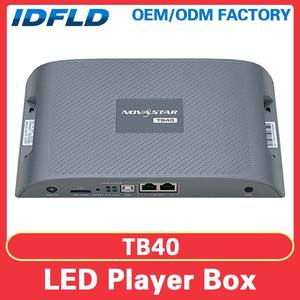 โนวาสตาร์ TB40 จอแสดงผลวิดีโอวอลล์ LED สีเต็มรูปแบบ 4K กล่องควบคุมโมดูล RGB HUB75 รองรับ USB/WiFi ครอบคลุมสี <span class=keywords><strong>Adobe</strong></span> RGB 98% สำหรับมัลติมีเดีย - Product Image 2