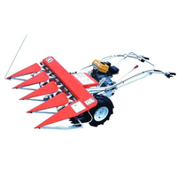 Moissonneuse-batteuse pour riz et blé, petite moissonneuse de céréales pour la récolte et le battage du riz et du blé sur les rizières, machine agricole