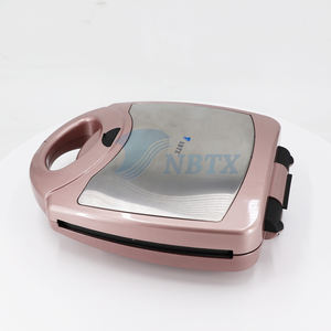 <span class=keywords><strong>Piastra</strong></span> Elettrica Staccabile per Sandwich e Waffle con Piastre Antiaderenti in Plastica, <span class=keywords><strong>Tostapane</strong></span> per Colazione, Elettrodomestico da Cucina - Product Image 4