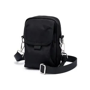 Excellent men's messenger bag youth fashion shoulder bag simple waterproof tide brand mobile phone bag men RTS Ready to Ship