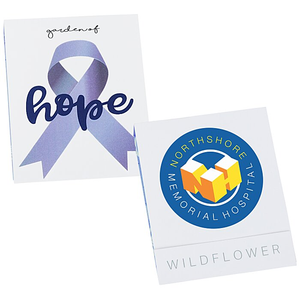 Boîte d'allumettes personnalisée avec logo, graines <span class=keywords><strong>de</strong></span> jardin du espoir : Inspirez, Guérissez, Rêvez, Soyez courageux, Fleurissez. Cadeau promotionnel en gros. - Product Image 6