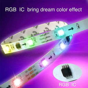 Iluminación LED RGBIC ajustable para decoración de interiores moderna, decoración de pared, tienda, tira de luz, sala de estar - Product Image 5