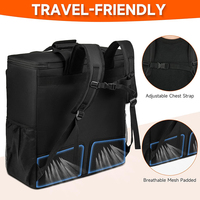 Desktop Tower Large Carrying Case PC Travel Case Backpack for Desktop Computer Portable Tower Bag with Adjustable Straps