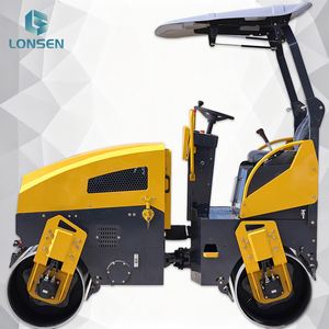 Rodillo Compactador de Doble Tambor LS30H de Alta Eficiencia, 3 Toneladas, 50KN de Fuerza, Compactación Rápida de Asfalto, Radio de Giro Corto - Product Image 5