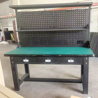 Banc de travail en métal robuste pour garage, banc à outils ESD avec tiroirs personnalisables, OBM/OEM, garantie de 3 ans, capacité de charge de 300 kg