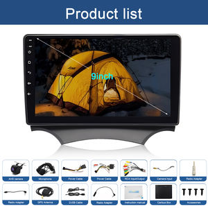 Écran 9 pouces en stock pour Ford Ka Carplay 4 + 64GB Autoradio Android <span class=keywords><strong>14</strong></span> GPS Nav Wifi BT FM Lecteur DVD AHD Caméra/Mic 2008-2014 - Product Image 6