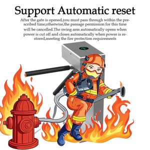 अर्ध स्वचालित पैदल यात्री प्रवेश प्रवेश द्वार तंत्र को नियंत्रित करता है - Product Image 4